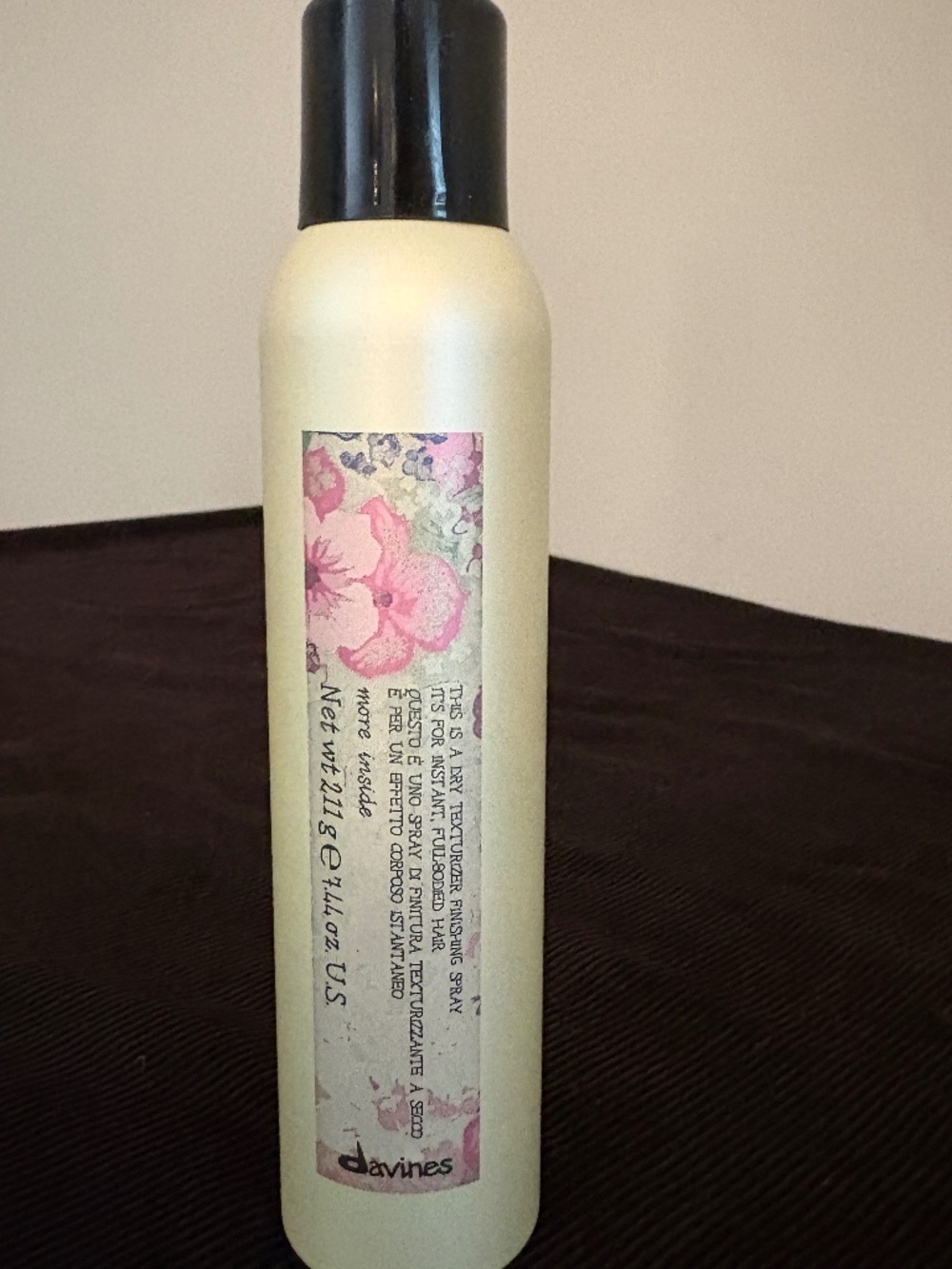 Davines Dry Texturizer Finishing Spray 7.44 FL Size